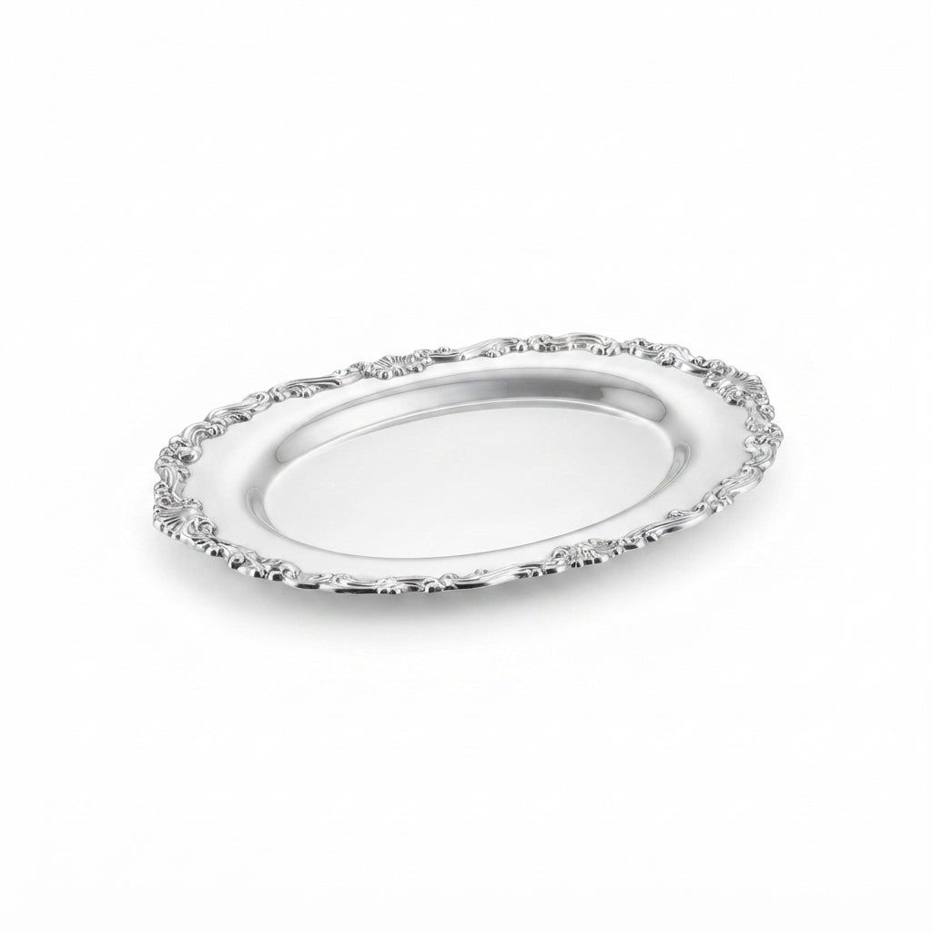 Reed & Barton St. Francis Pattern Silverplate Oval Platter