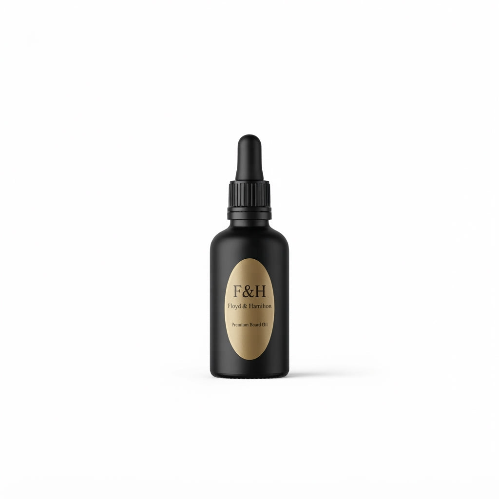 F&H Sandalwood Amber Premium Beard Oil