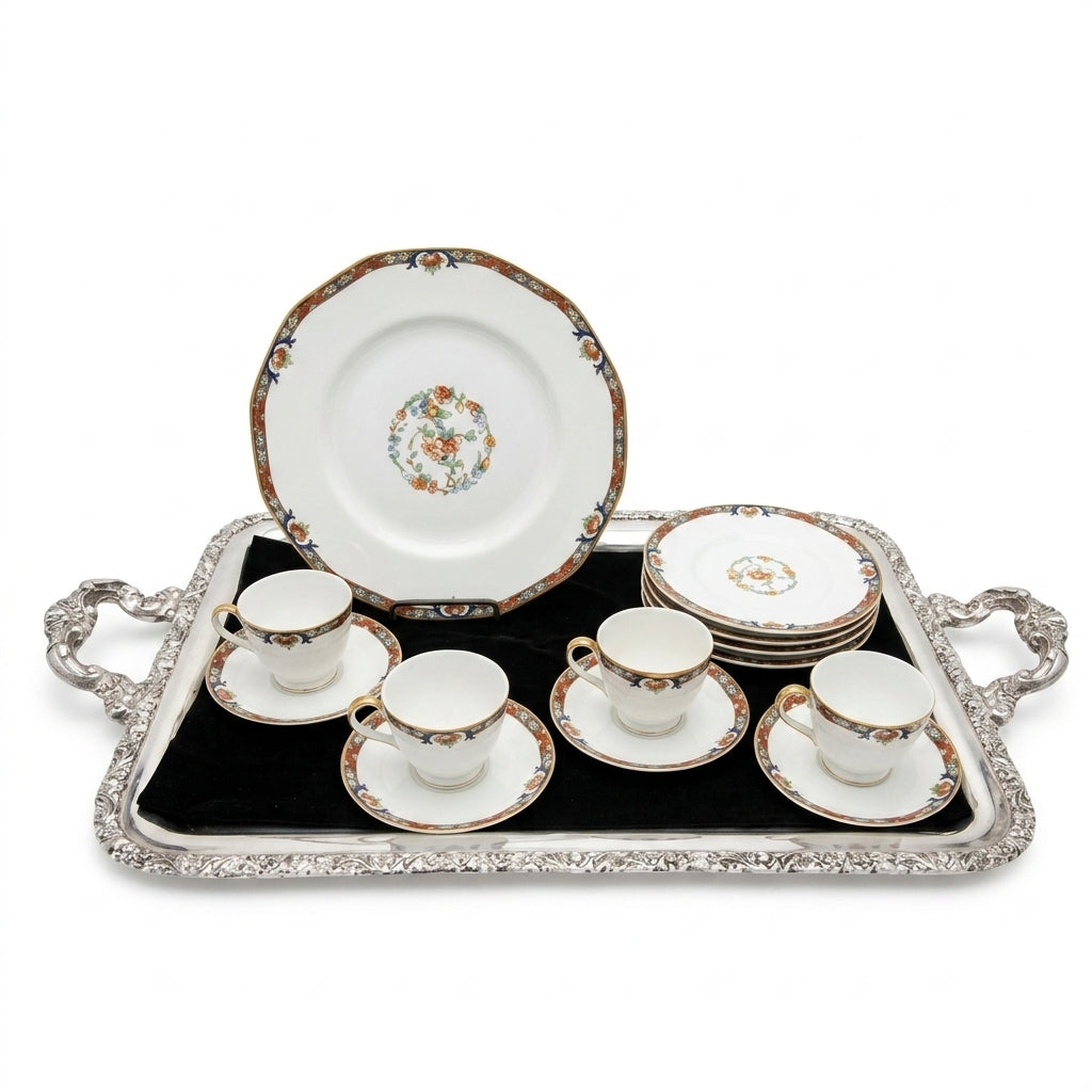 Theodore Haviland Limoges demitasse Tea Set
