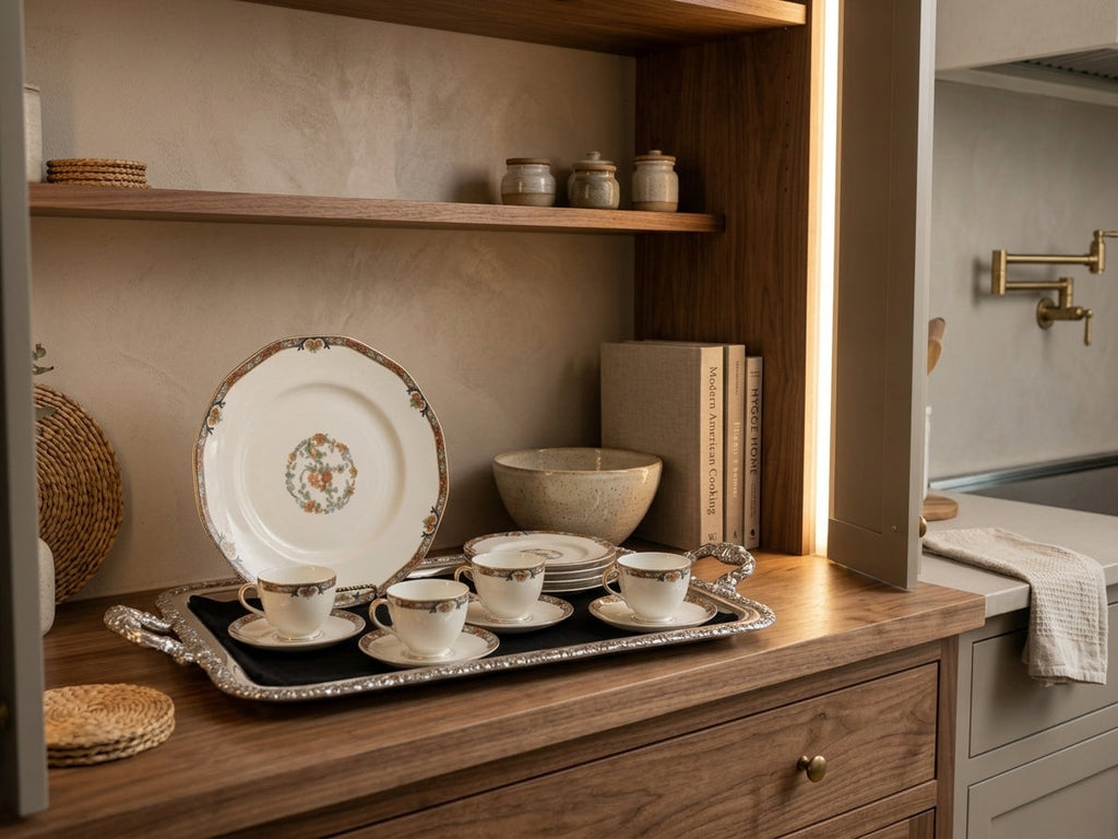 Theodore Haviland Limoges demitasse Tea Set, view 2