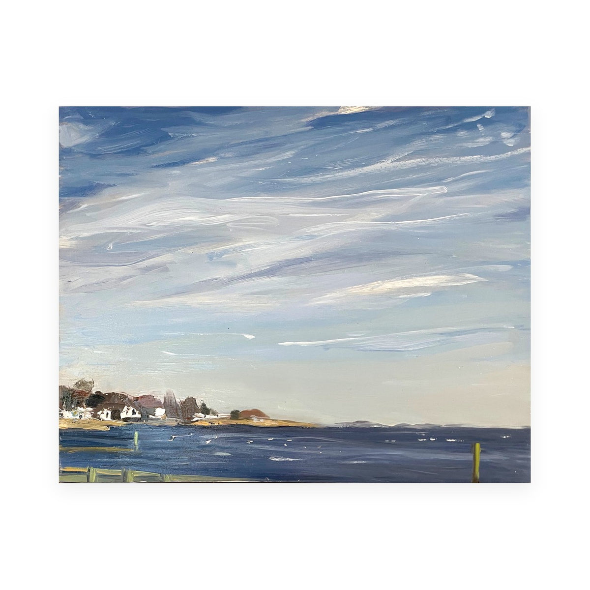 Coastal Breeze by Annie Wildey, oil on panel
