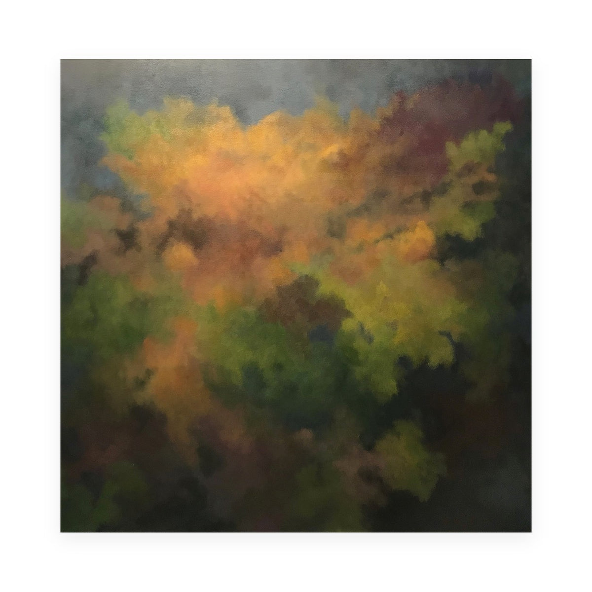 Disappearing Planet by Janice Goodman, oil on canvas