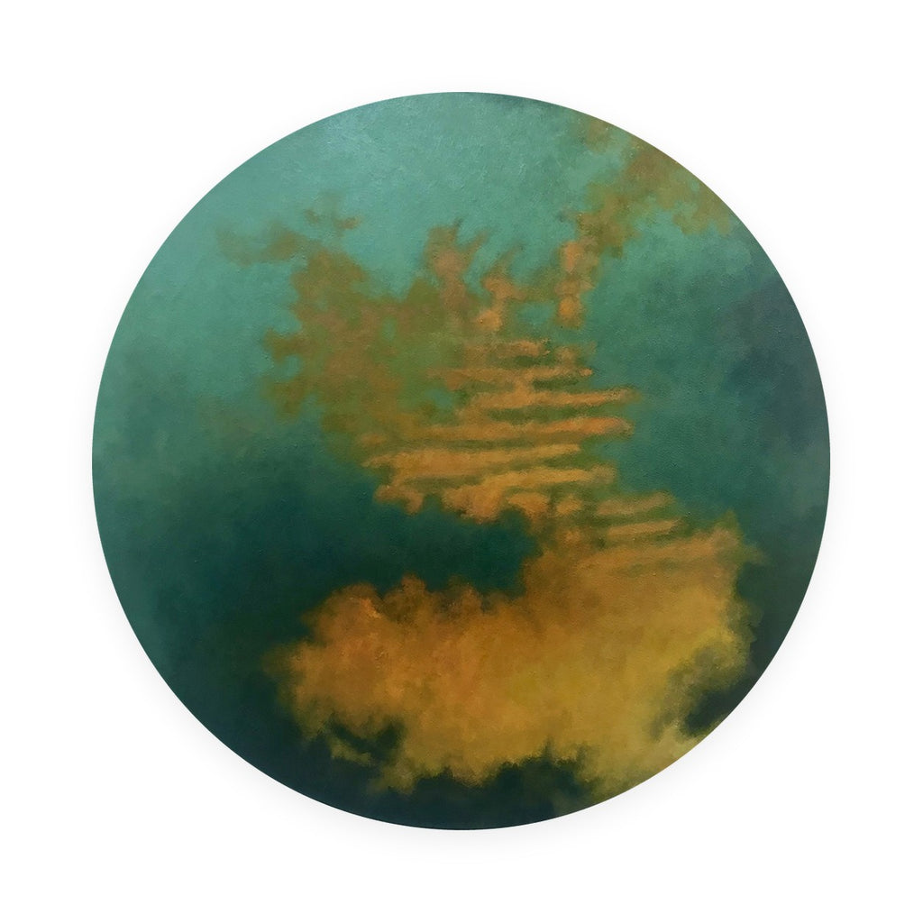 Eastern Orbit by Janice Goodman, oil on canvas