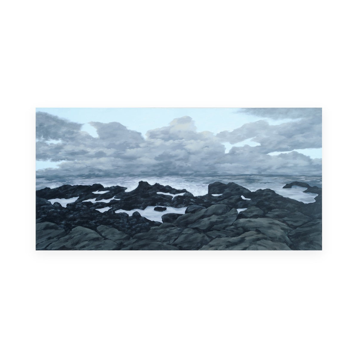 Evening Coast by Freya Grand, oil on canvas