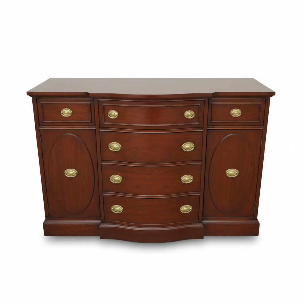 Serpentine Sideboard - White Background