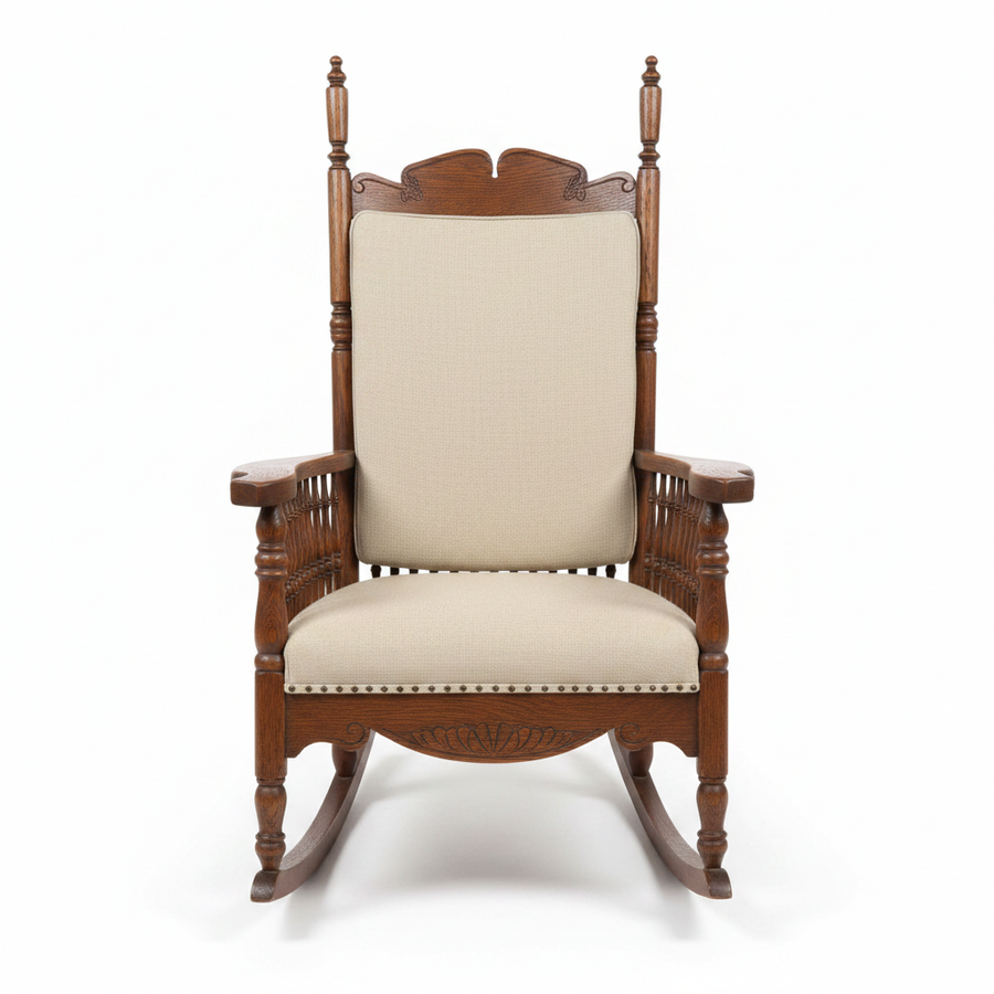Rocking Chair - White Background