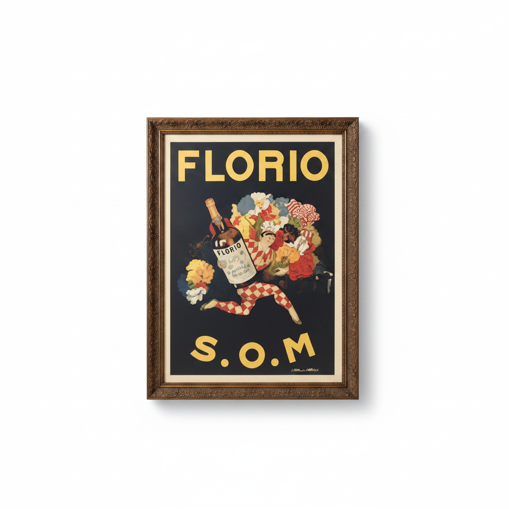 Florio Poster - White Background