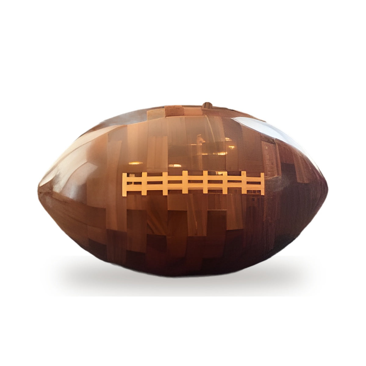 Non-segmented Natural Finish Football No. 15