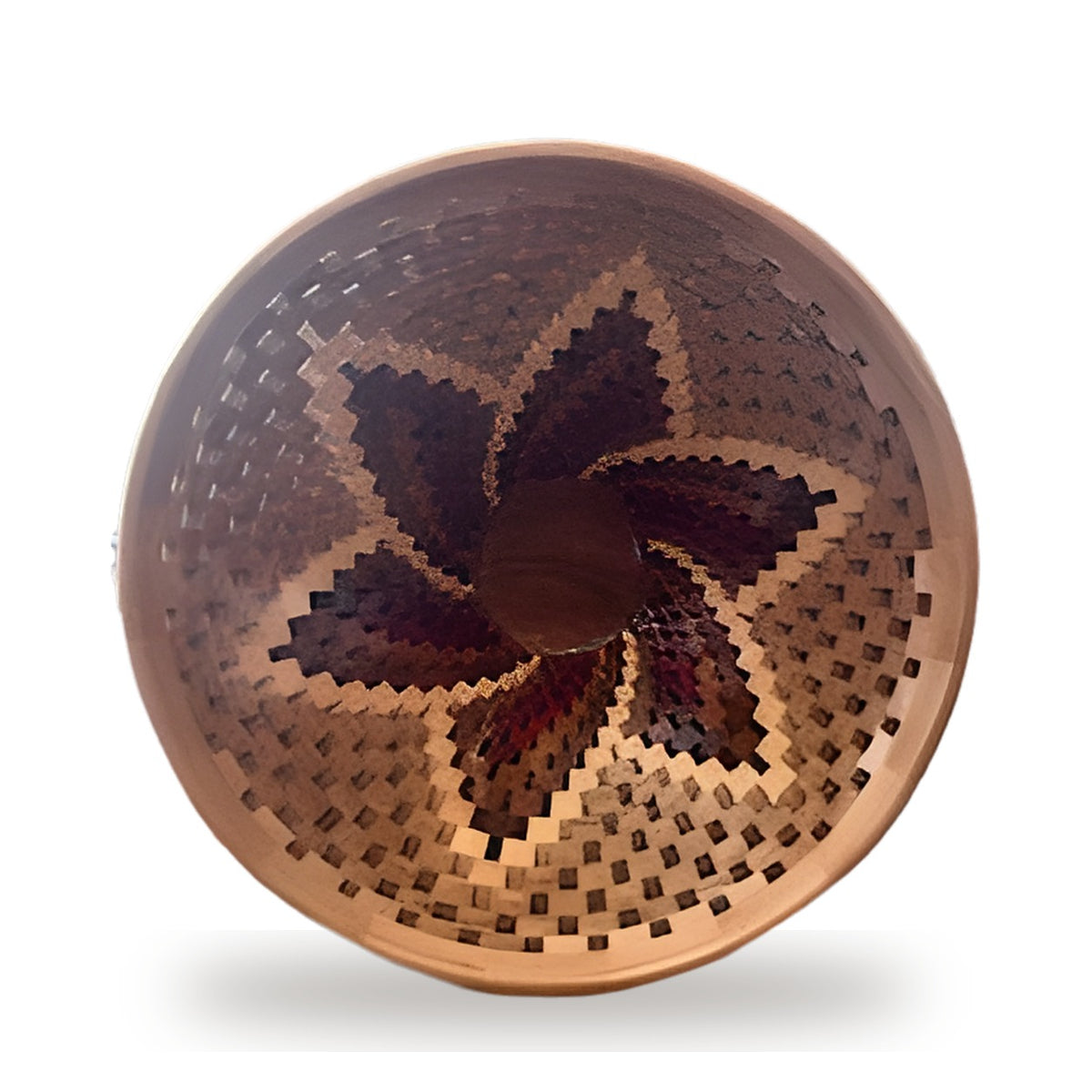 Open Segmented Natural Finish Bowl No. 1