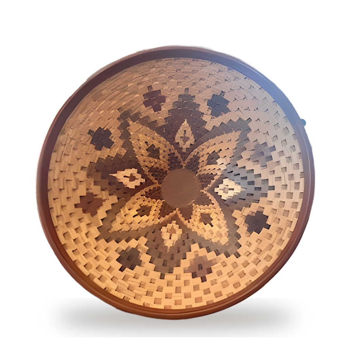 Open Segmented Natural Finish Bowl No. 11