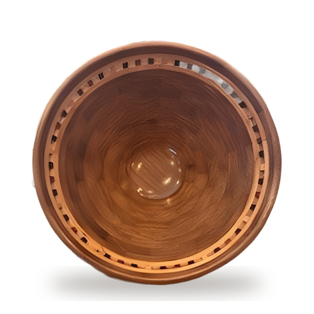 Open Segmented Natural Finish Bowl No. 16