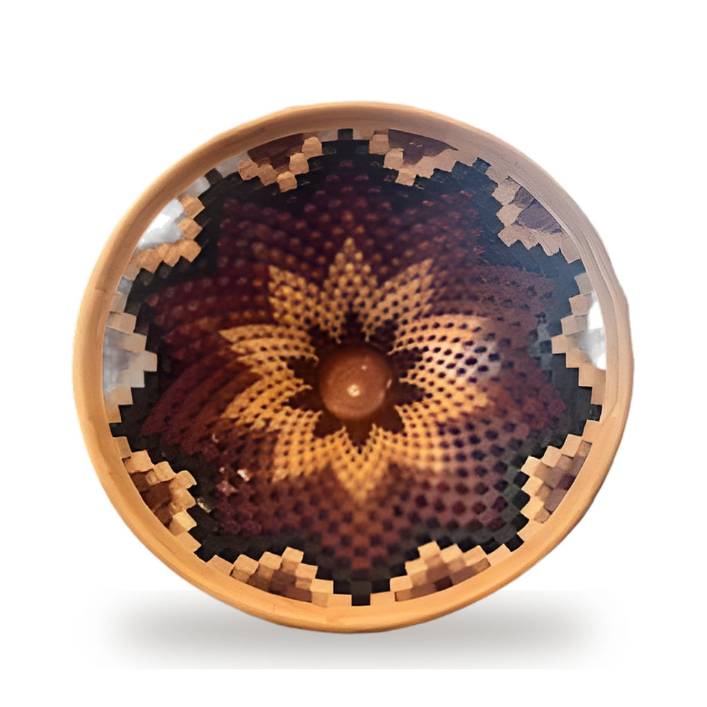 Open Segmented Natural Finish Bowl No. 8