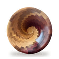 Solid Unsegmented Natural Finish Bowl No. 3