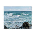 Summer Rocks and Surf II by Annie Wildey, oil on canvas